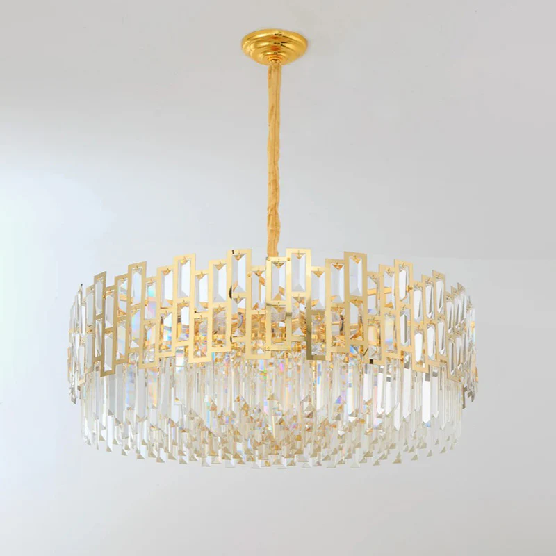 WOMO Round Crystal Chandelier-WM2782 - Image 25