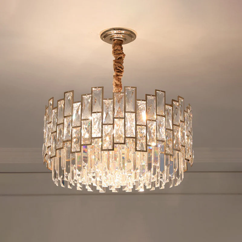WOMO Round Crystal Chandelier-WM2782 - Image 29