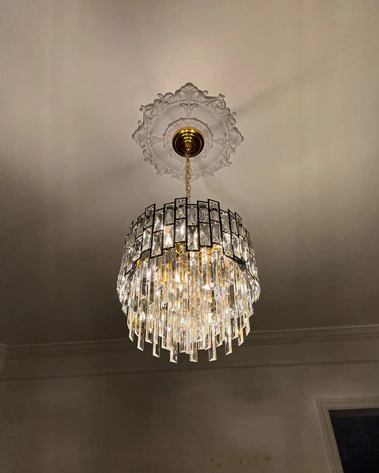 WOMO Round Crystal Chandelier-WM2782 - Image 8