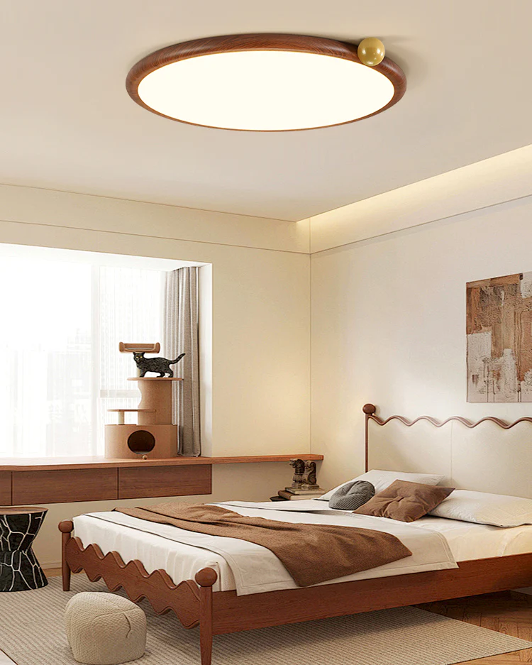 WOMO Round Flat Flush Mount Ceiling Light-WM1172 - Image 4