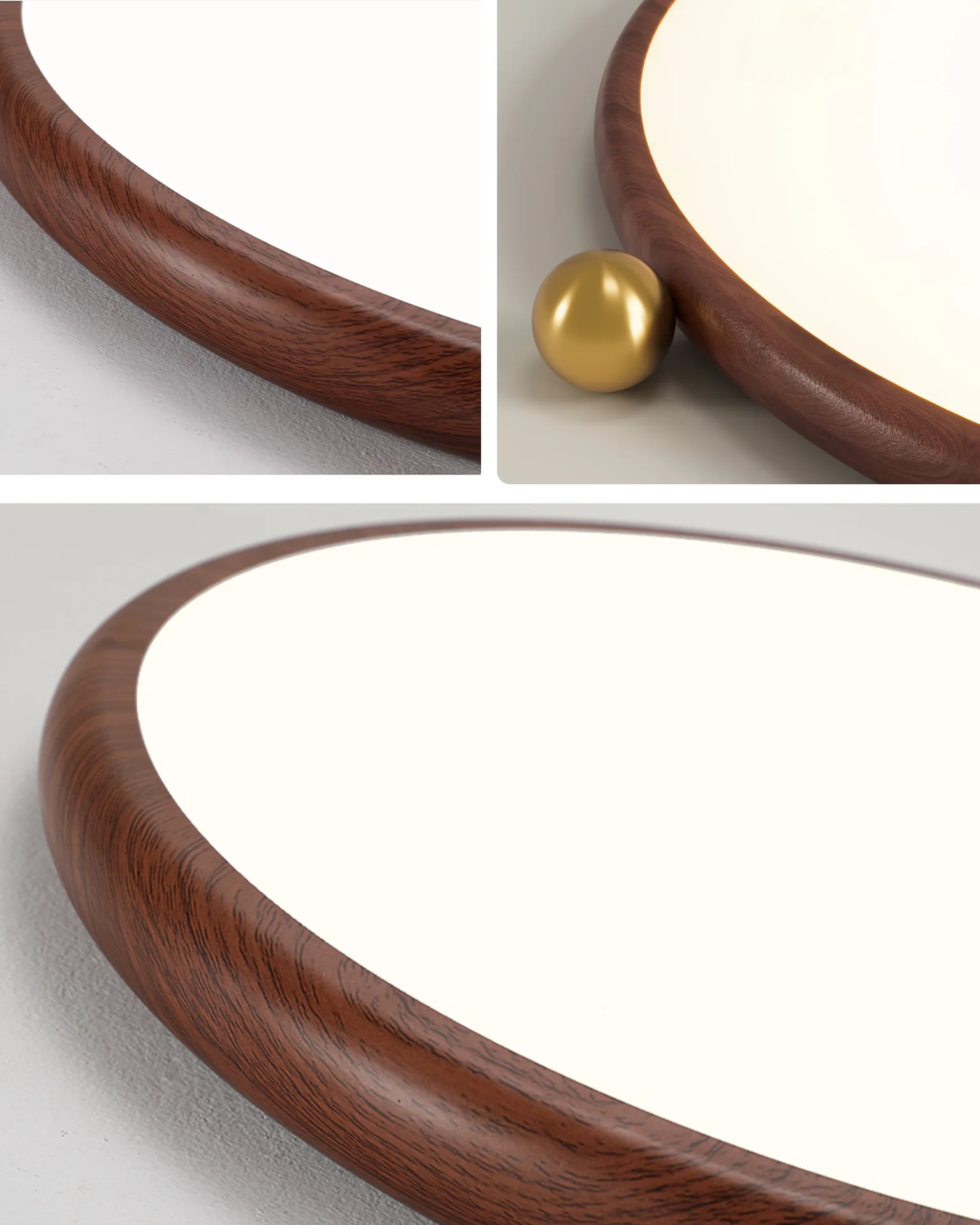 WOMO Round Flat Flush Mount Ceiling Light-WM1172 - Image 7