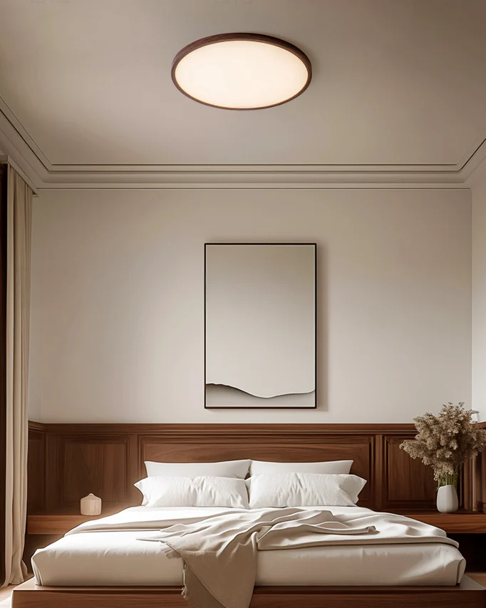 WOMO Round Flat Flush Mount Ceiling Light-WM1182 - Image 3