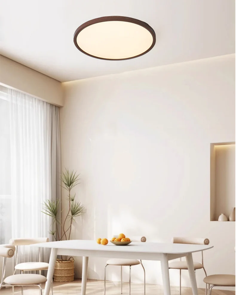 WOMO Round Flat Flush Mount Ceiling Light-WM1182 - Image 4