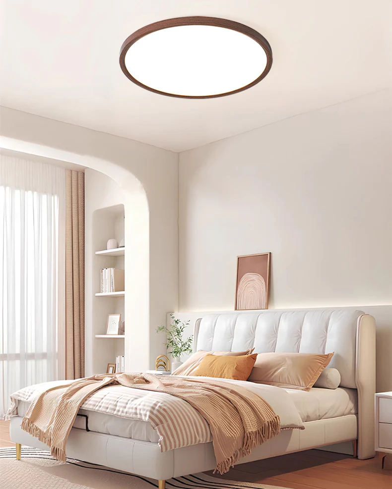 WOMO Round Flat Flush Mount Ceiling Light-WM1182 - Image 5
