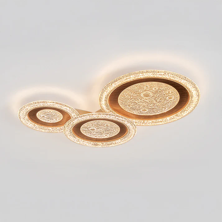 WOMO Moon Flat Flush Mount Ceiling Light-WM1197 - Image 18