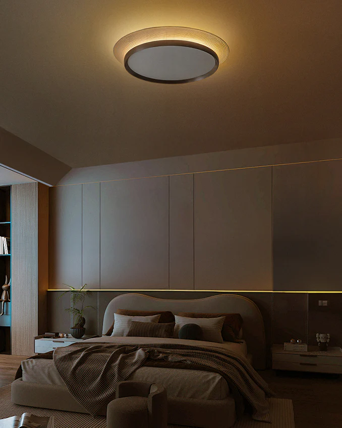 WOMO Round Flat Flush Mount Ceiling Light-WM1209 - Image 6