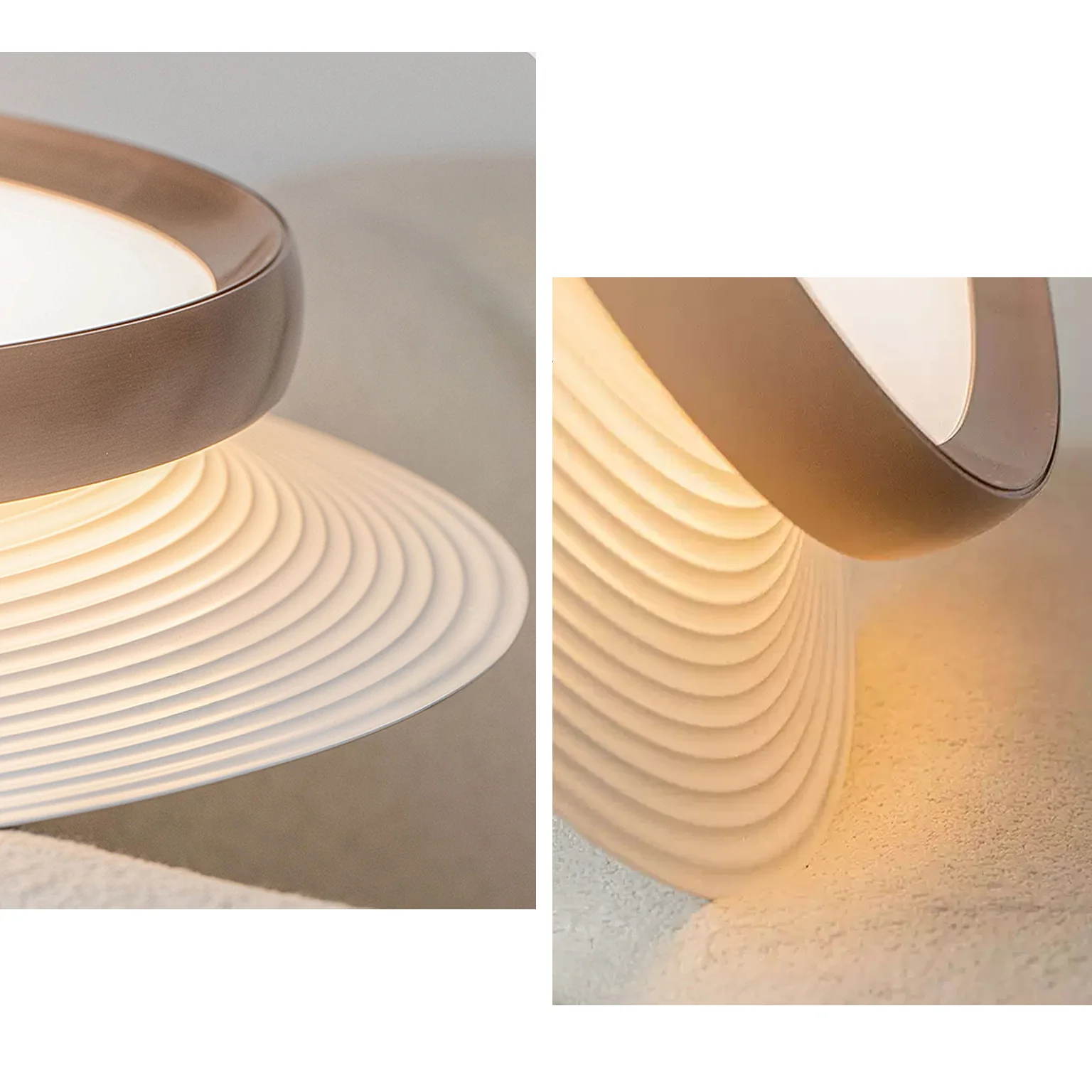 WOMO Round Flat Flush Mount Ceiling Light-WM1209 - Image 8