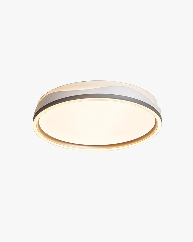WOMO Round Flat Flush Mount Ceiling Light-WM1222