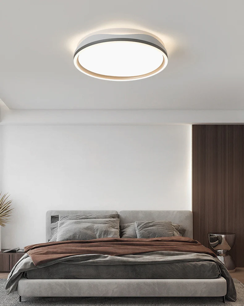 WOMO Round Flat Flush Mount Ceiling Light-WM1222 - Image 2