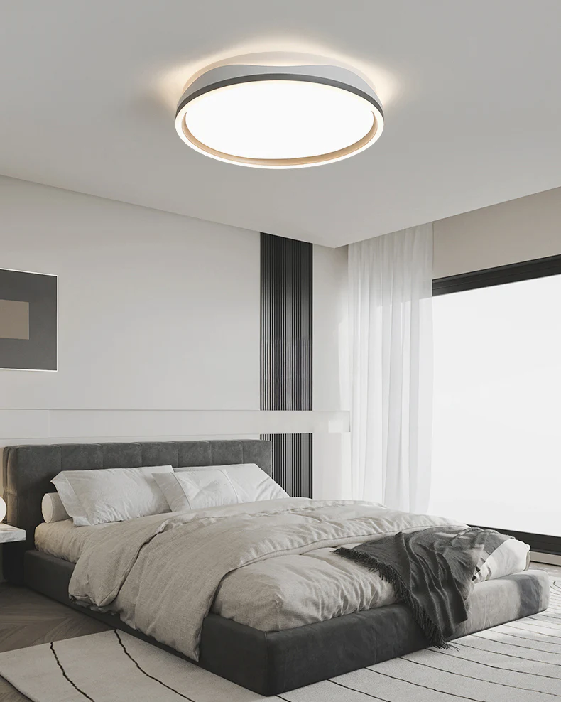 WOMO Round Flat Flush Mount Ceiling Light-WM1222 - Image 5