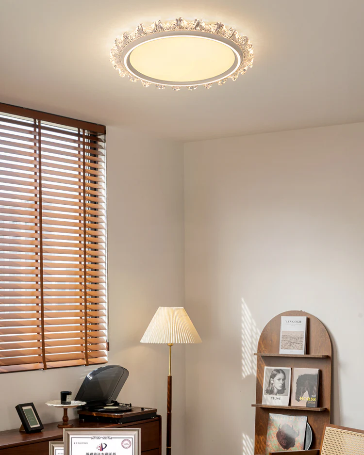 WOMO Round Flush Mount Ceiling Light-WM1156 - Image 6