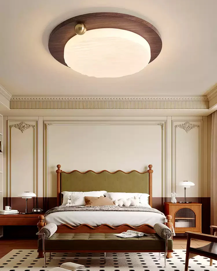 WOMO Round Flush Mount Ceiling Light-WM1198 - Image 2