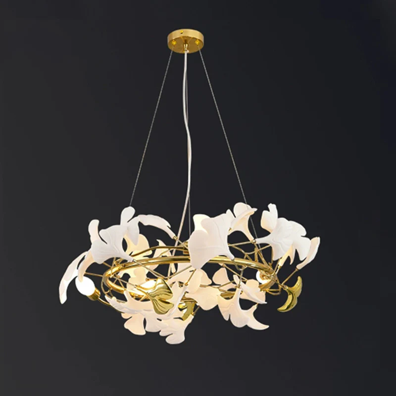WOMO Gingko Round Chandelier-WM2422 - Image 15