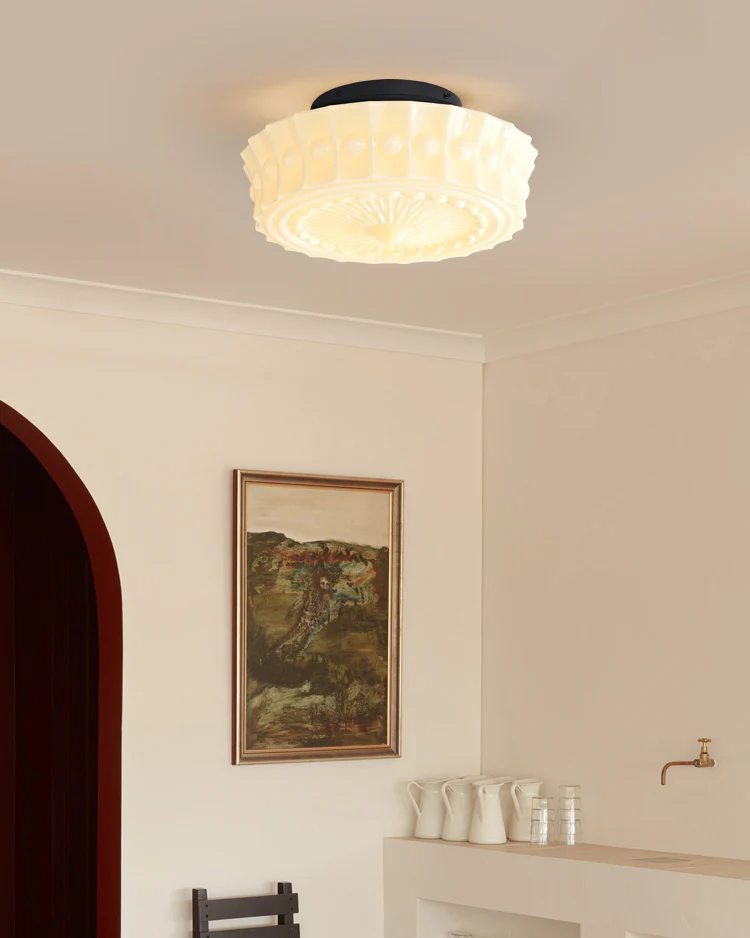 WOMO Round Glass Ceiling Light-WM1125 - Image 10