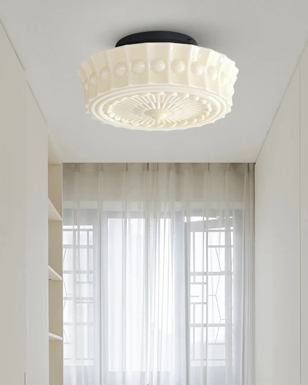 WOMO Round Glass Ceiling Light-WM1125 - Image 6