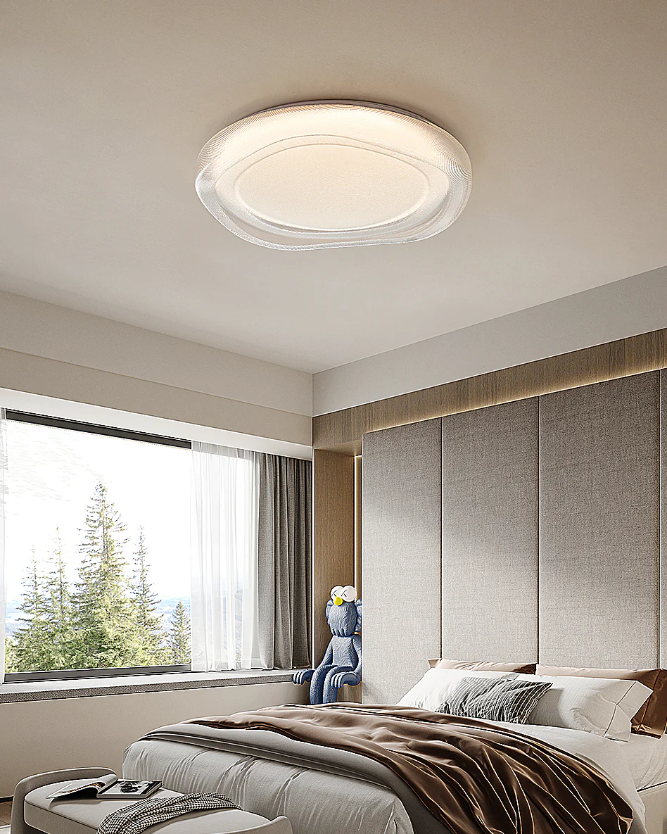 WOMO Round Wavy Ceiling Light-WM1187 - Image 3
