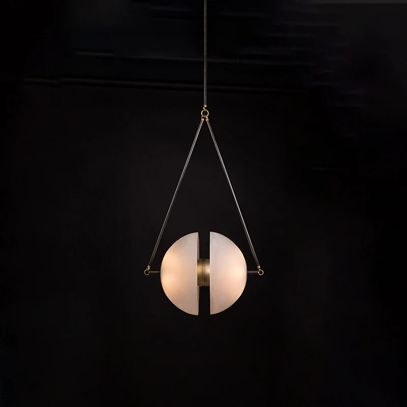 WOMO Semi-sphere Glass Pendant Light-WM2506 - Image 14