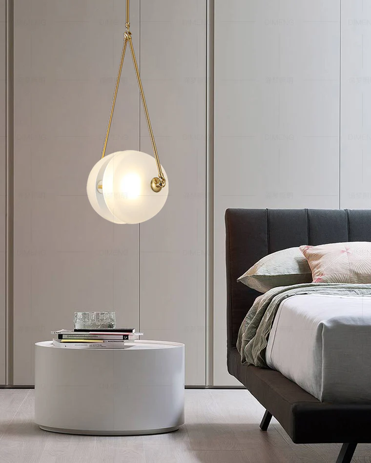WOMO Semi-sphere Glass Pendant Light-WM2506 - Image 5