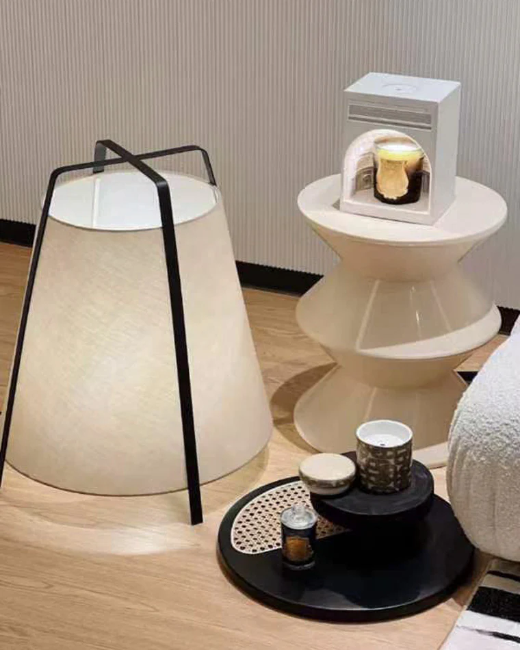 WOMO Designer Short Lantern Floor Lamp-WM7047 - Image 14