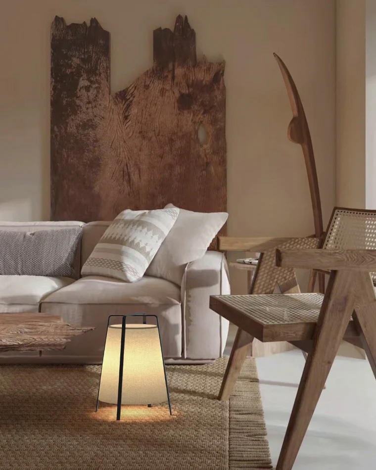 WOMO Designer Short Lantern Floor Lamp-WM7047 - Image 5