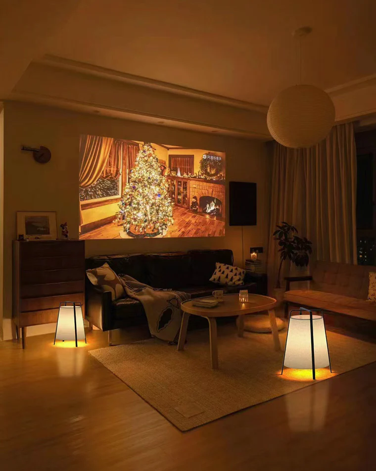 WOMO Designer Short Lantern Floor Lamp-WM7047 - Image 9