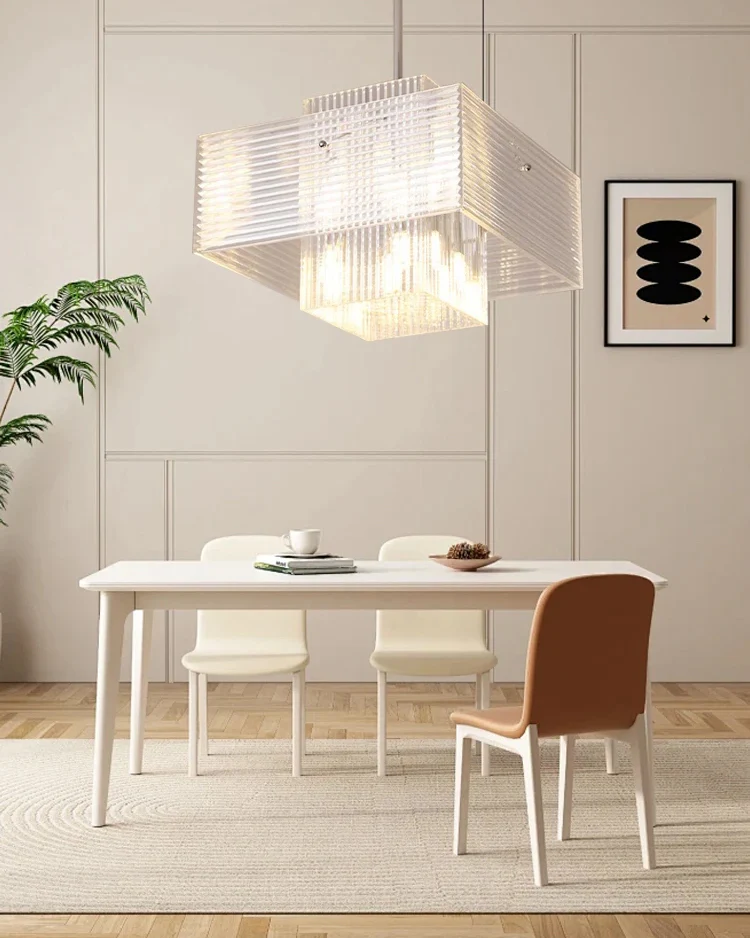 WOMO Silver Geometric Pendant Light-WM3070 - Image 3
