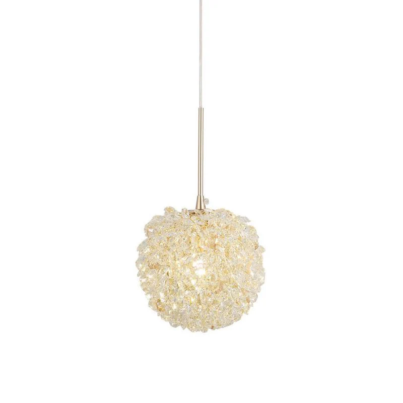 WOMO Small Crystal Globe Pendant Light-WM2367 - Image 20
