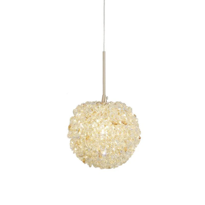 WOMO Small Crystal Globe Pendant Light-WM2367 - Image 22