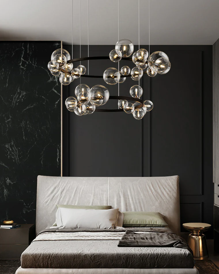 WOMO Circular Glass Bubble Chandelier-WM2292 - Image 10