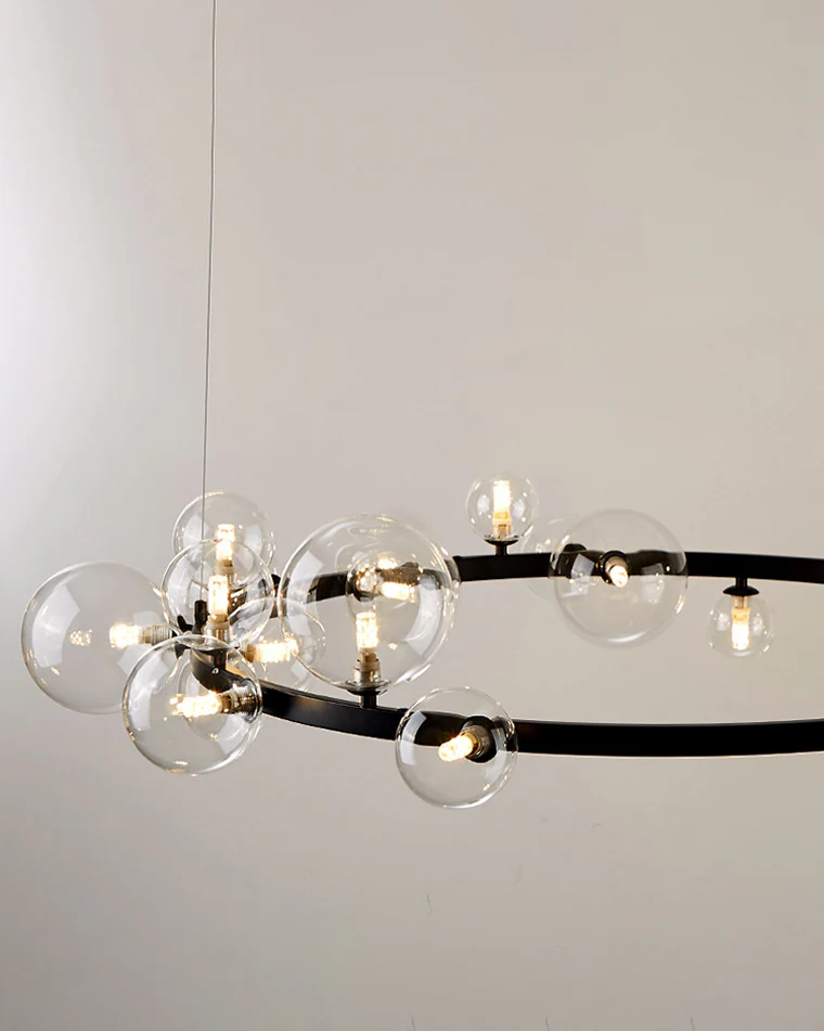 WOMO Circular Glass Bubble Chandelier-WM2292 - Image 16