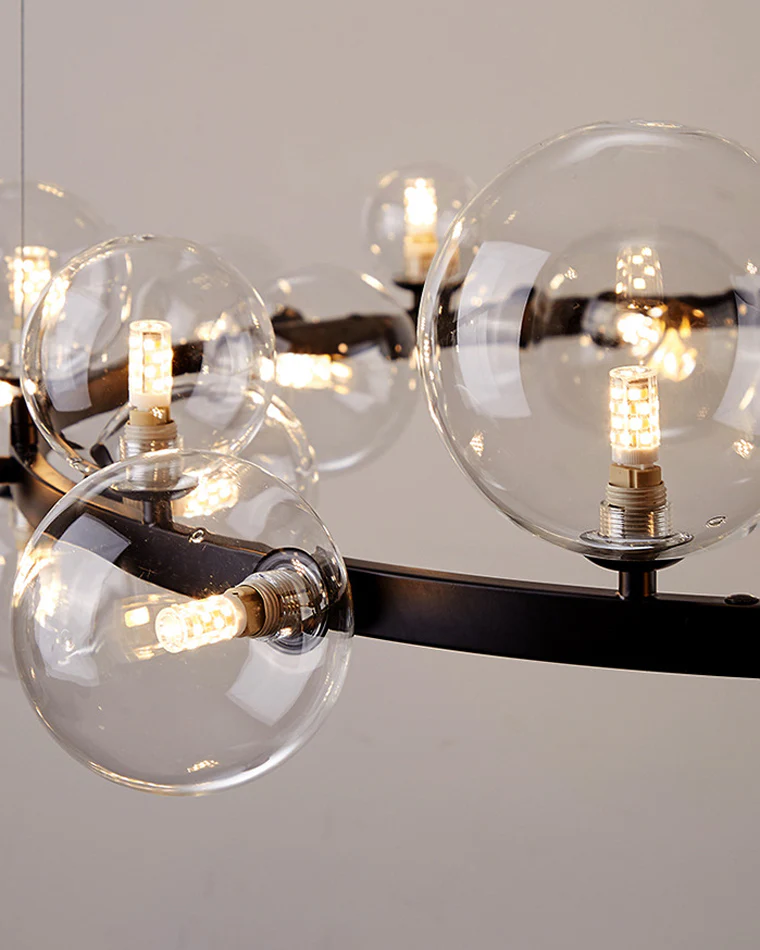 WOMO Circular Glass Bubble Chandelier-WM2292 - Image 18