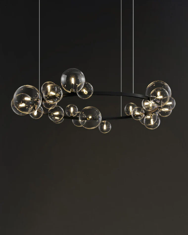 WOMO Circular Glass Bubble Chandelier-WM2292 - Image 22