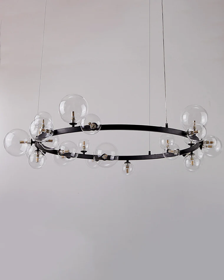WOMO Circular Glass Bubble Chandelier-WM2292 - Image 24