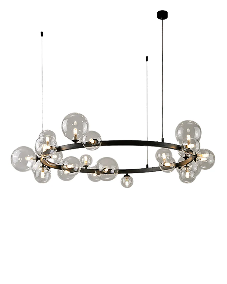 WOMO Circular Glass Bubble Chandelier-WM2292 - Image 26