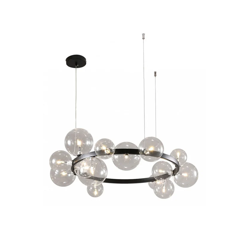 WOMO Circular Glass Bubble Chandelier-WM2292 - Image 33