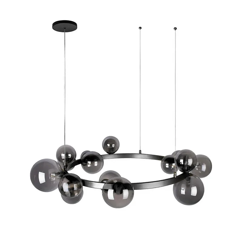 WOMO Circular Glass Bubble Chandelier-WM2292 - Image 35