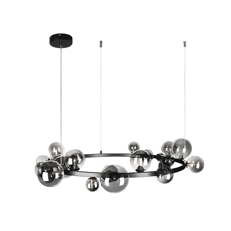 WOMO Circular Glass Bubble Chandelier-WM2292 - Image 37