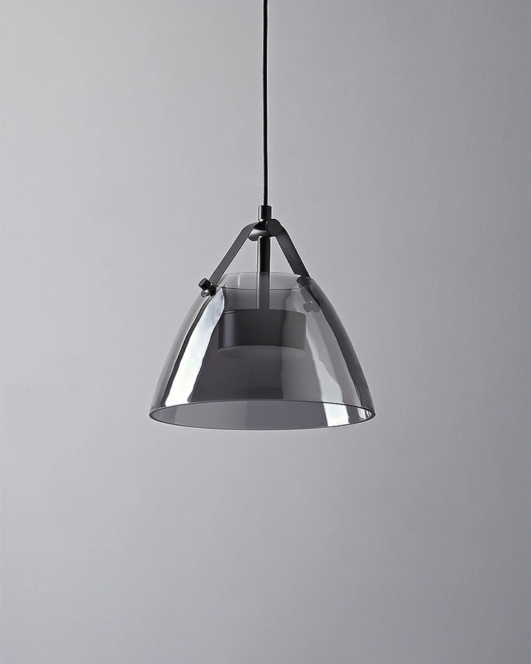 WOMO 3 Light Smoked Glass Pendant Light-WM2238 - Image 20