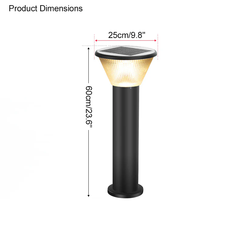 WOMO Solar Bollard light-WM9037 - Image 34