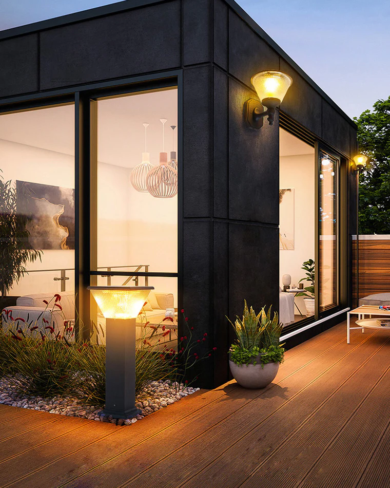 WOMO Solar Bollard light-WM9037 - Image 7