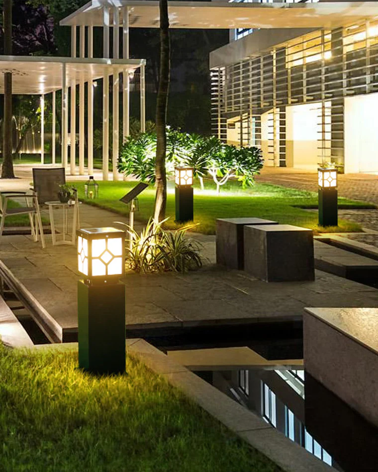 WOMO Solar Bollard Light-WM9042 - Image 7