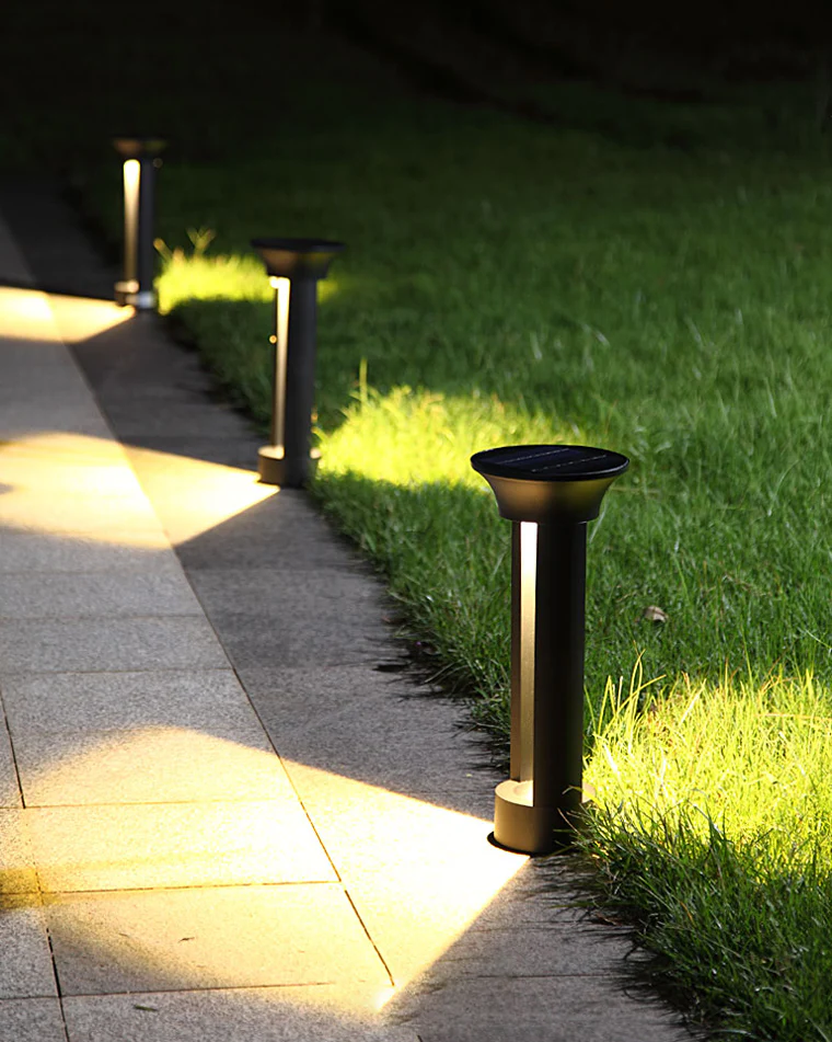 WOMO Solar Lawn Bollard Light-WM9056 - Image 2
