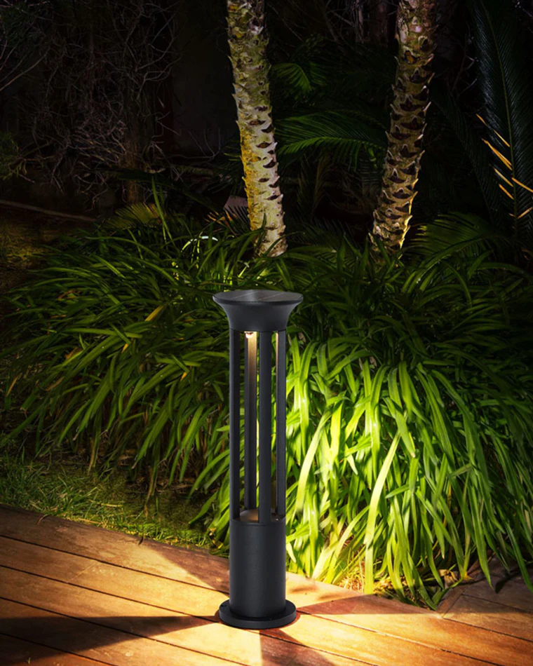 WOMO Solar Lawn Bollard Light-WM9056 - Image 4