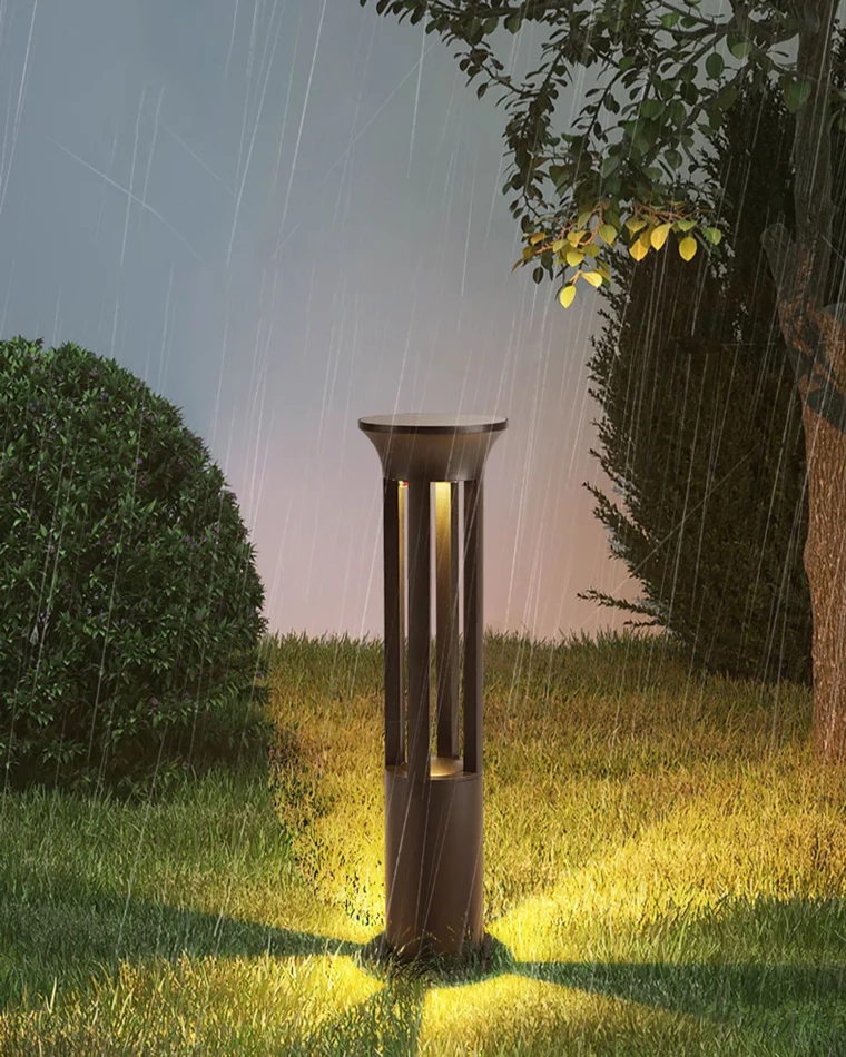 WOMO Solar Lawn Bollard Light-WM9056 - Image 7