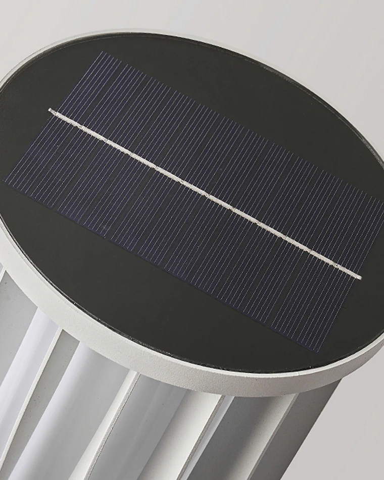 WOMO Decorative Solar Bollard Light-WM9179 - Image 11