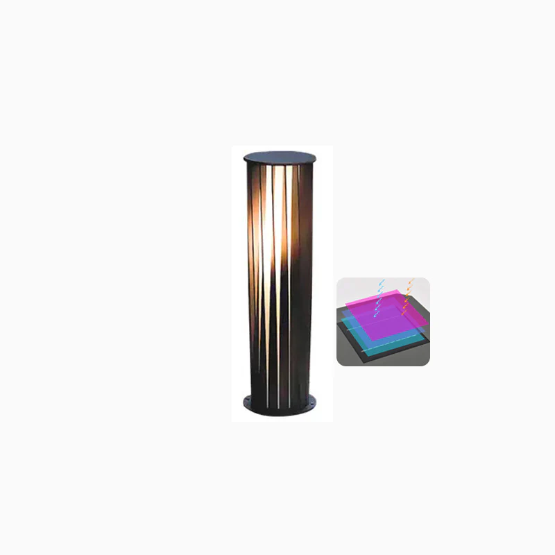 WOMO Decorative Solar Bollard Light-WM9179 - Image 18