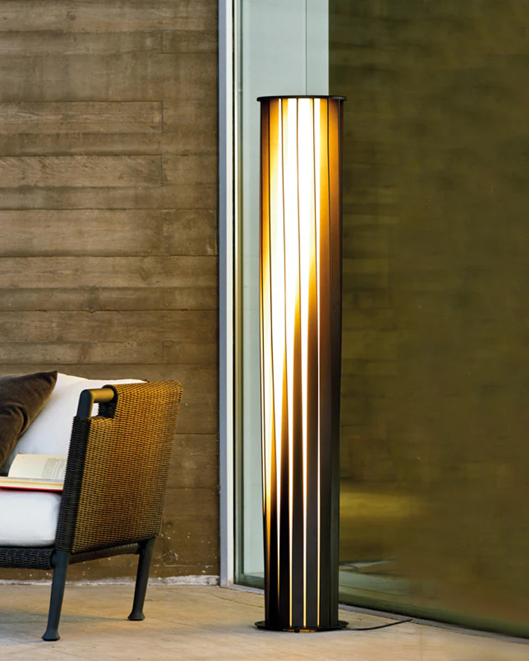 WOMO Decorative Solar Bollard Light-WM9179 - Image 7