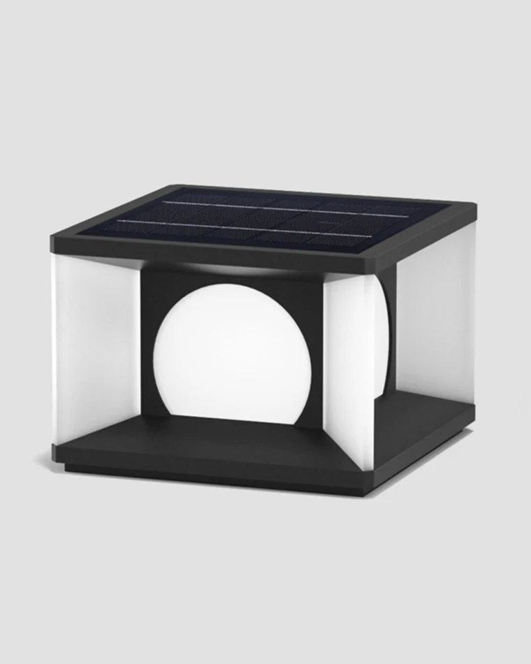 WOMO Solar Fence Post Light-WM9018 - Image 9