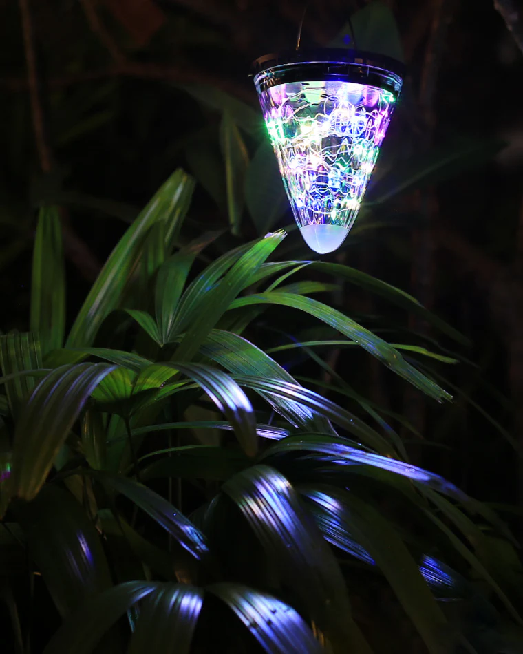 WOMO Solar Hanging Strawberry Hue Lantern-WM9040 - Image 8