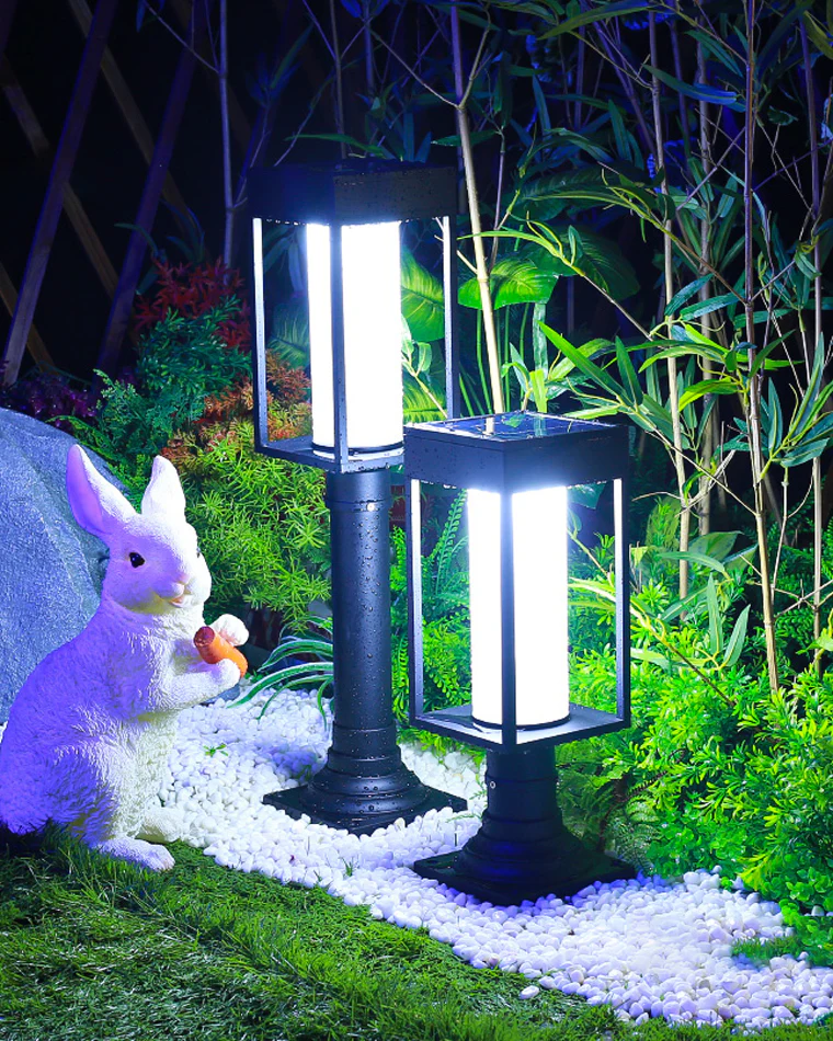 WOMO Solar Pathway Bollard Light-WM9026 - Image 10